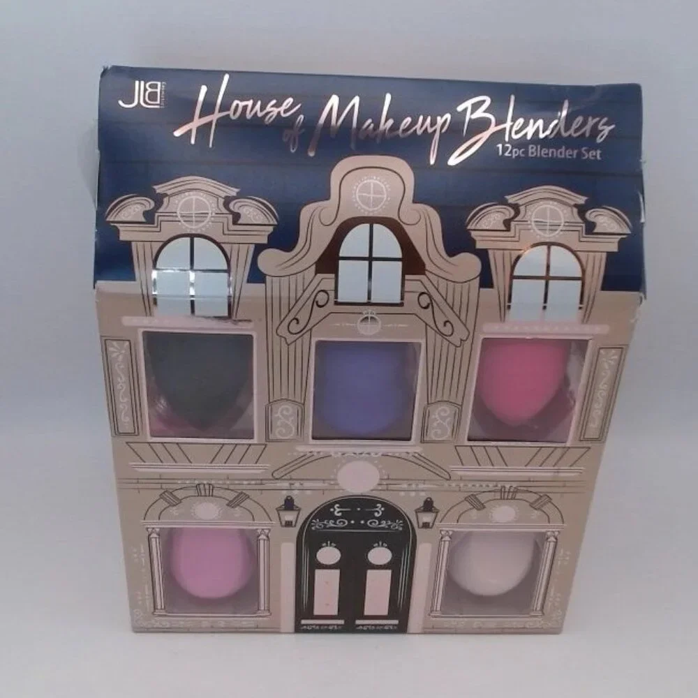 JLB‎ House of Makeup Blenders – 12-Piece Makeup Sponge Set (NEW)
